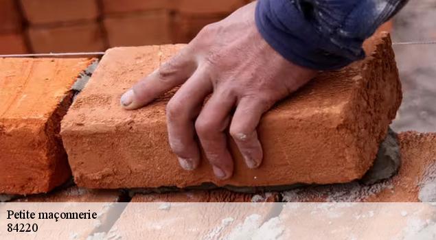 Petite maçonnerie  joucas-84220 JS Renov Habitat 