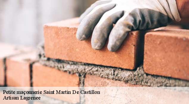 Petite maçonnerie  saint-martin-de-castillon-84750 Artisan Lagrenee