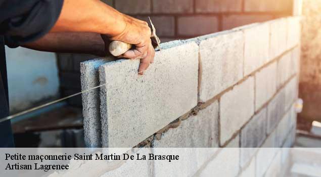 Petite maçonnerie  saint-martin-de-la-brasque-84760 Artisan Lagrenee