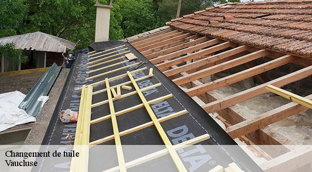 Changement de tuile 84 Vaucluse  JS Renov Habitat 