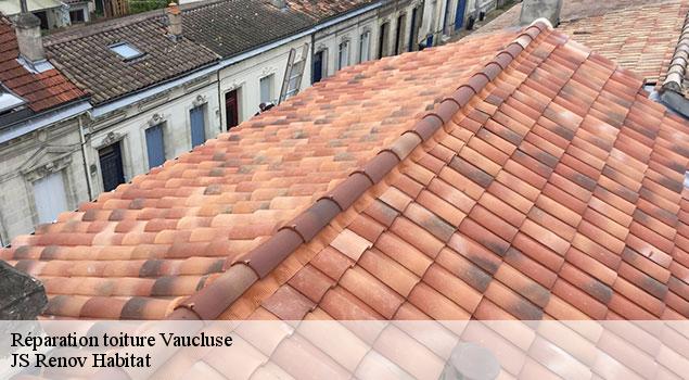 Réparation toiture 84 Vaucluse  JS Renov Habitat 