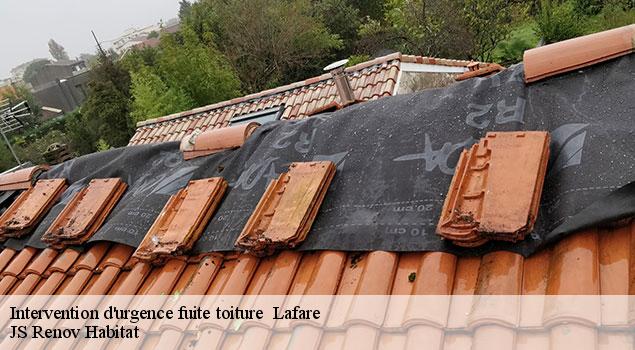 Intervention d'urgence fuite toiture   lafare-84190 JS Renov Habitat 