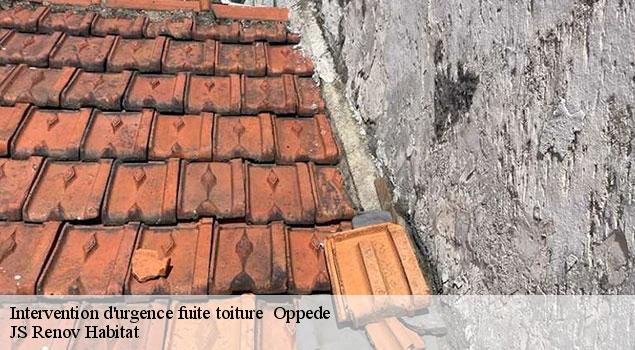 Intervention d'urgence fuite toiture   oppede-84580 JS Renov Habitat 