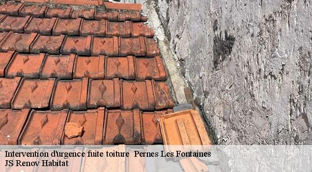 Intervention d'urgence fuite toiture   pernes-les-fontaines-84210 JS Renov Habitat 