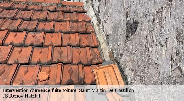 Intervention d'urgence fuite toiture   saint-martin-de-castillon-84750 JS Renov Habitat 