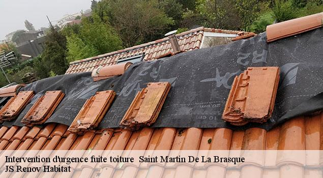 Intervention d'urgence fuite toiture   saint-martin-de-la-brasque-84760 JS Renov Habitat 