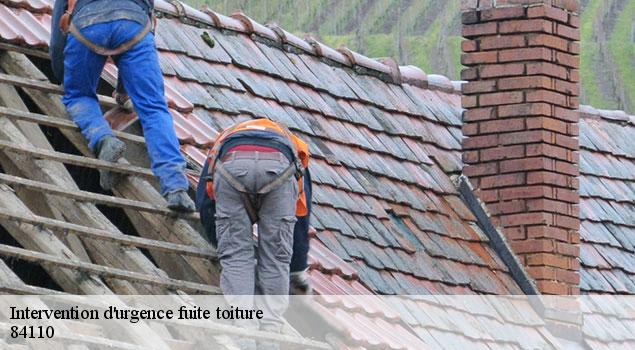 Intervention d'urgence fuite toiture   villedieu-84110 JS Renov Habitat 