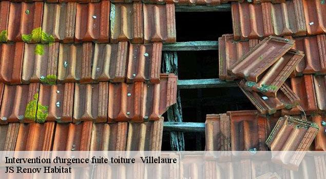 Intervention d'urgence fuite toiture   villelaure-84530 JS Renov Habitat 