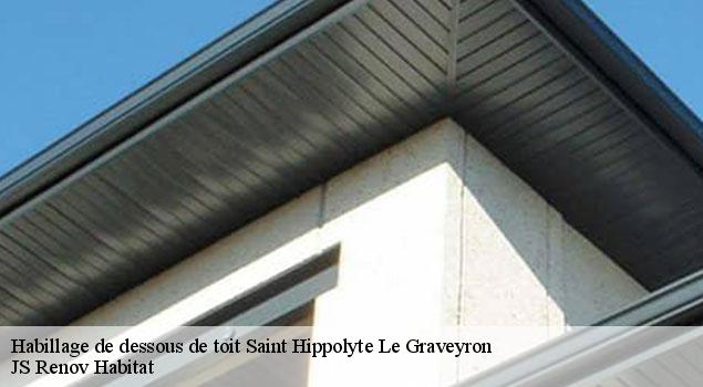 Habillage de dessous de toit  saint-hippolyte-le-graveyron-84330 JS Renov Habitat 