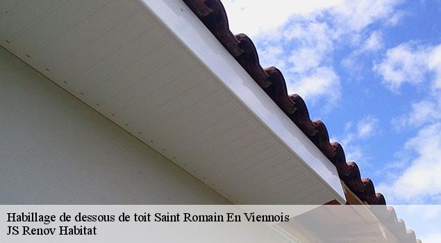 Habillage de dessous de toit  saint-romain-en-viennois-84110 JS Renov Habitat 