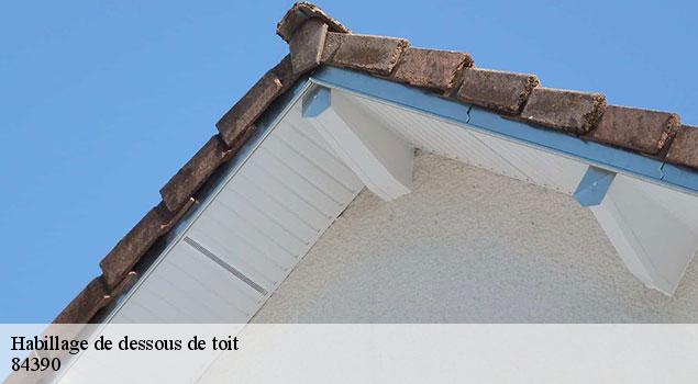 Habillage de dessous de toit  saint-trinit-84390 JS Renov Habitat 