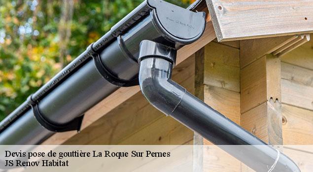 Devis pose de gouttière  la-roque-sur-pernes-84210 JS Renov Habitat 