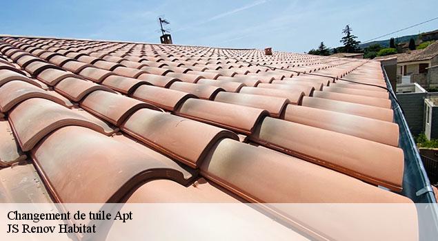 Changement de tuile  apt-84400 JS Renov Habitat 