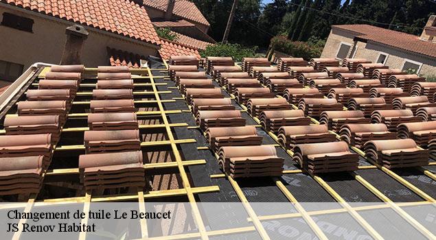 Changement de tuile  le-beaucet-84210 JS Renov Habitat 