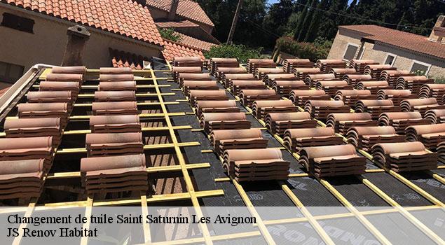 Changement de tuile  saint-saturnin-les-avignon-84450 JS Renov Habitat 
