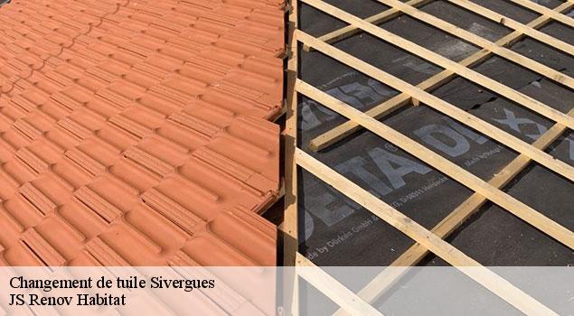 Changement de tuile  sivergues-84400 JS Renov Habitat 