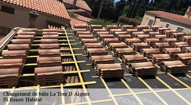 Changement de tuile  la-tour-d-aigues-84240 JS Renov Habitat 