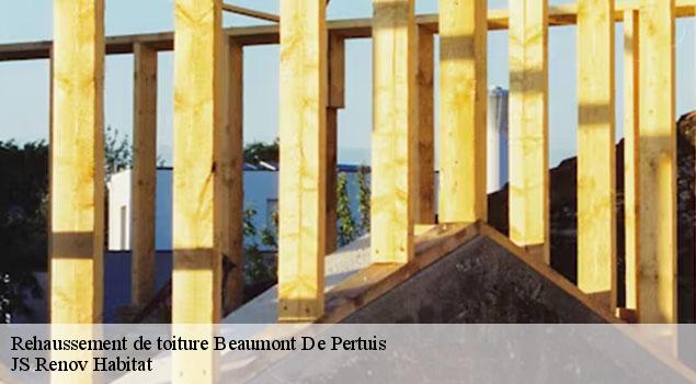 Rehaussement de toiture beaumont-de-pertuis-84120 JS Renov Habitat