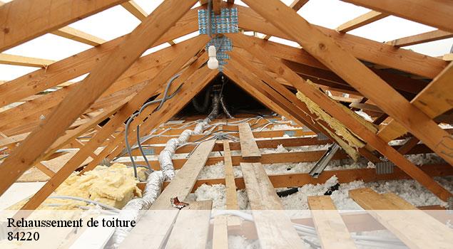 Rehaussement de toiture  gordes-84220 JS Renov Habitat 