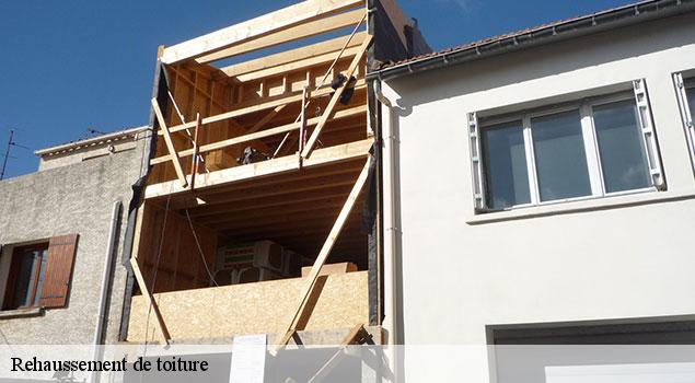 Rehaussement de toiture lapalud-84840 JS Renov Habitat