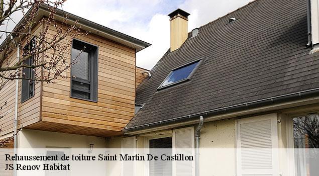 Rehaussement de toiture  saint-martin-de-castillon-84750 JS Renov Habitat 