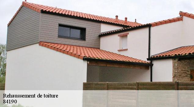 Rehaussement de toiture  vacqueyras-84190 JS Renov Habitat 